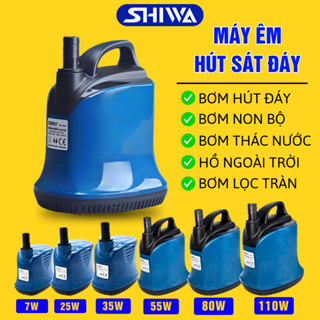 Máy Bơm Chìm Hút Đáy Bể Cá SOBO 7w, 25w,35w, 55w,80w, 110w - Máy Bơm Nước Hồ Cá, Hút Cặn, Thay Nước Bơm Hòn Non Bộ Shiwa