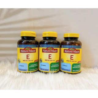 [HÀNG MỸ] Viên uống Nature Made Vitamin E 300 viên.
