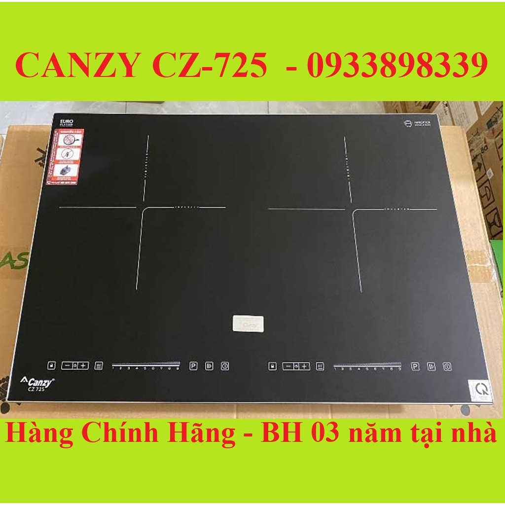 BẾP TỪ CANZY CZ-725 - Chính Hãng - BH 03 năm tại nhà