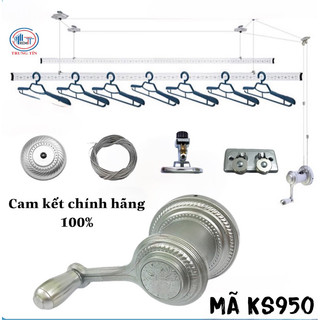 (Hỏa Tốc) Giàn phơi Hòa Phát RÈM TRUNG TÍN Mã KS950 Siêu tiện lợi