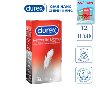 Bao cao su Durex Fetherlite Ultima 12 bao/hộp siêu mỏng