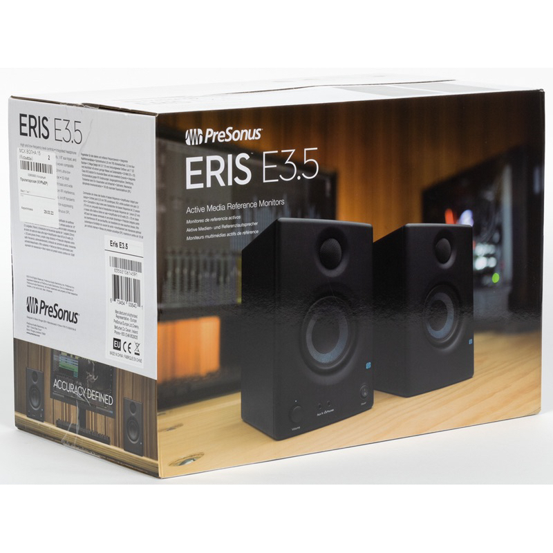 [Một Cặp, Bluetooth] Presonus E3.5 BT Loa Kiểm Âm Nghe Nhạc Eris Powered Studio Monitor Speaker E35 Pair