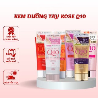 <HÀNG CHÍNH HÃNG>Kem dưỡng da tay Kose Whitening Medicated Q10 tuýp 80gram đủ màu- Ohayo Shop