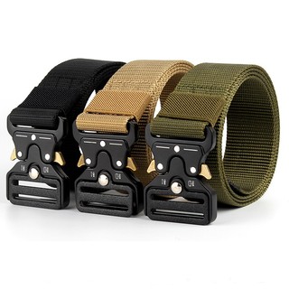 Thắt lưng tactical, dây nịt chiến thuật mặt khóa kim loại 24kn