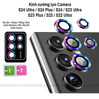 Bộ Lens dán camera S24 Ultra, S24 Plus, S23 Ultra, S22 Ultra, S23 Plus ôm cụm camera