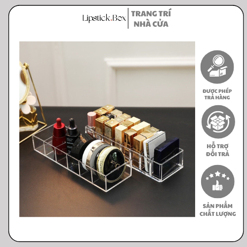 Khay đựng mỹ phẩm phấn nước cushion A13  | LIPSTICK BOX