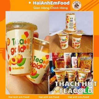 Nước thạch dừa cốc teagold nước giải khát cho mùa hè oi bức