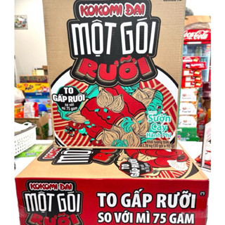 Thùng 30 gói mì kokomi đại một gói rưỡi 113g vị tôm chua cay chanh ớt ( Bọc Chống Sốc)