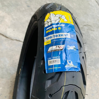 (Road 6 120/70 ZR17) Vỏ Michelin Road 6 size 120/70 ZR17 72W TL cho xe Winner, Exciter, Ninja 300, Z650 - Made in Spain