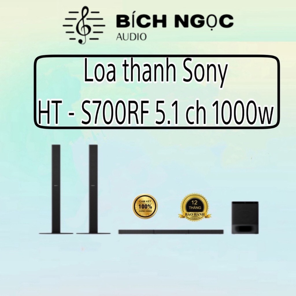 [FREE SHIP TOÀN QUỐC]Bộ loa Sony 5.1 HT-S700RF 1000W - Hàng chính hãng - Bảo hành 12 tháng