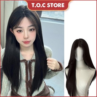 Tóc giả ian, laydy siêu da đầu móc lưới t tàng hình cao cấp