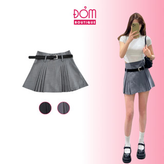 Chân Váy Ngắn Xếp Ly Dáng Tennis Có Quần Chống Lộ Kèm Đai Xinh Đỏm Boutique CV15