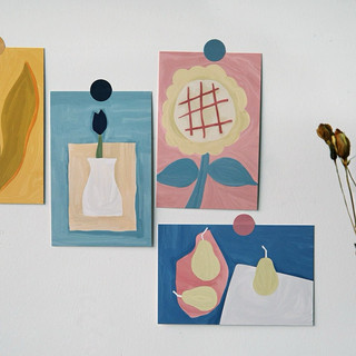 Sticker dán tường, dán Postcard trang trí