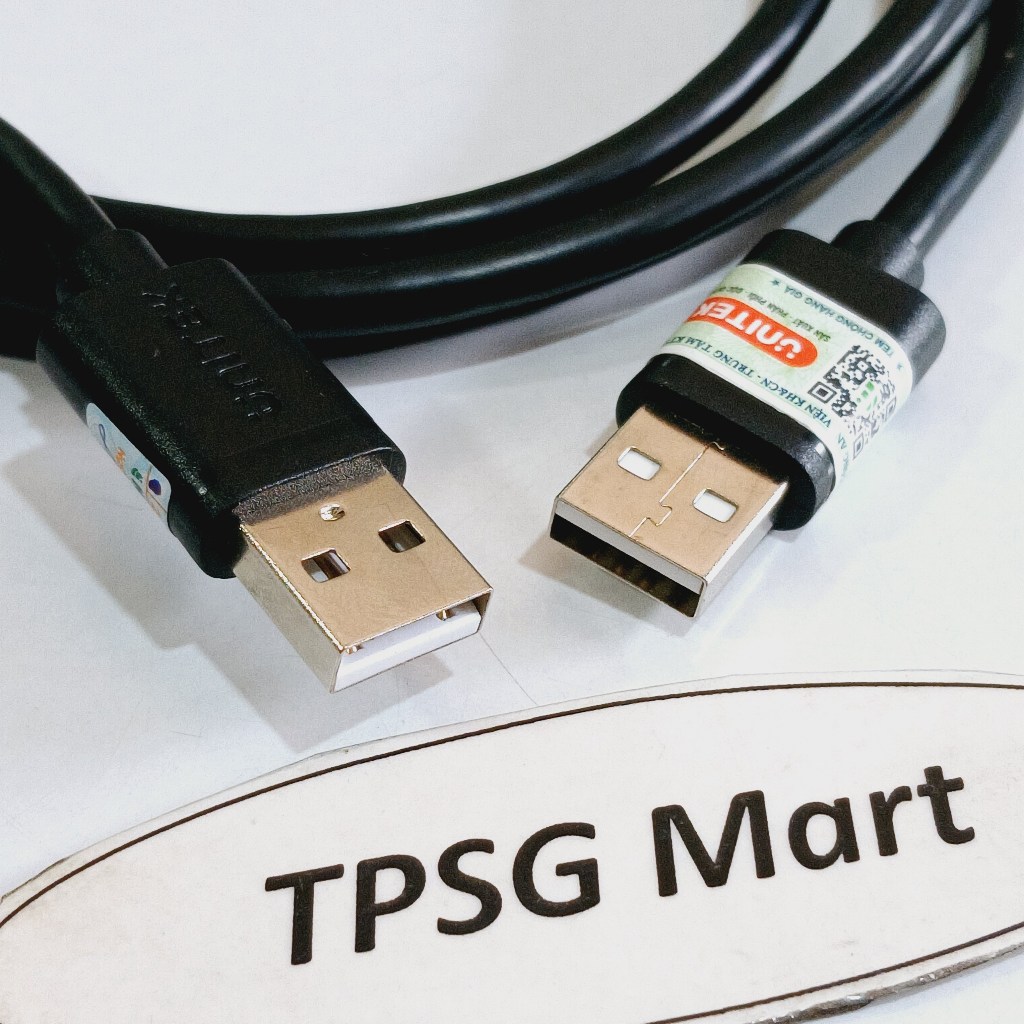 Cáp 2 đầu USB 2.0 dài 1.5m / Cáp USB Link USB 2.0 Unitek chính hãng