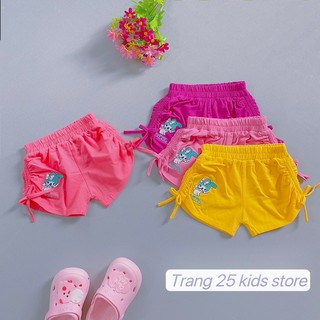 Quần đùi bé form dây rút , Quần Bé Gái Thun Cotton 4chiều(9kg-38kg), dáng quần chuẩn đẹp- Trang 25kids