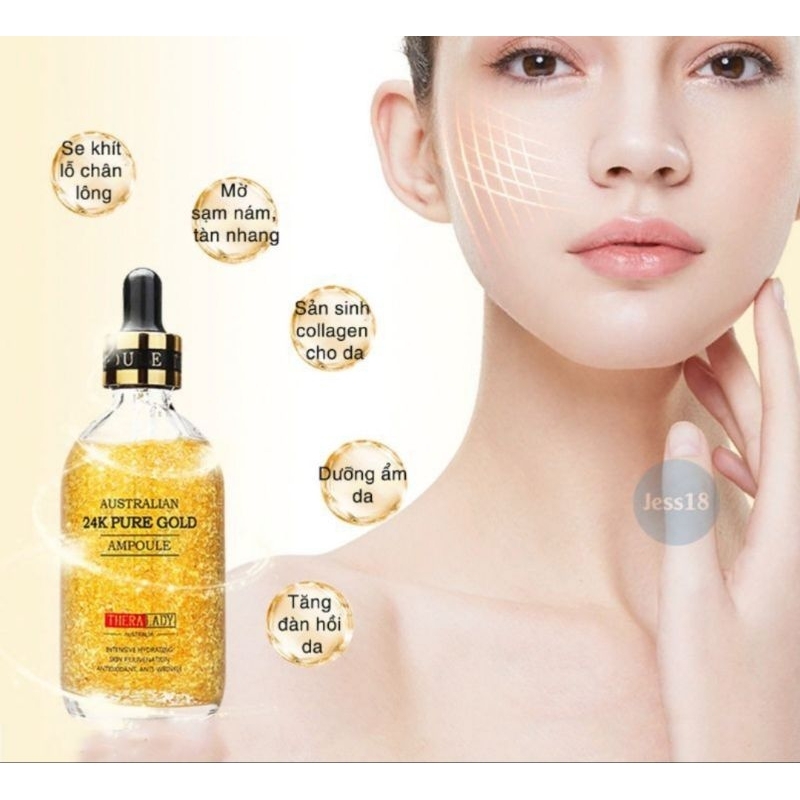 Serum tinh chất vàng Australian 24K Pure Gold Ampoule 100ml