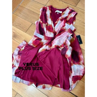 [virusplussize]Sale outlet - Đầm wrap Taylor bigsize xuất xịn😆
