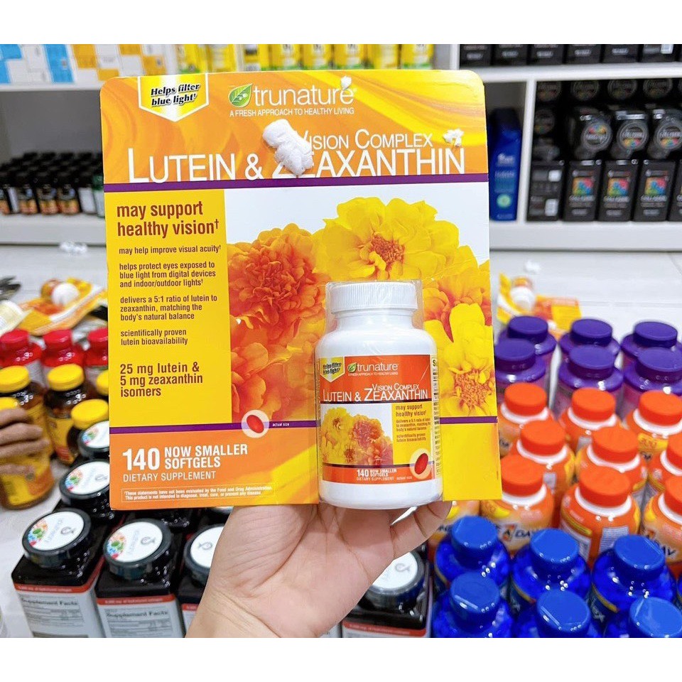 VIÊN UỐNG BỔ MẮT TRUNATURE VISION COMPLEX LUTEIN & ZEAXANTHIN