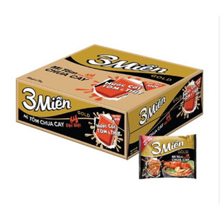 Thùng mì tôm 3 miền 30 gói