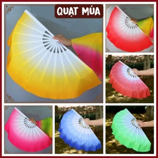 (Sỉ-Loại Đẹp) Set Quạt múa văn nghệ loại đẹp biểu diễn văn nghệ, tập dưỡng sinh nan nhựa hàng loại 1 cực bền siêu đẹp