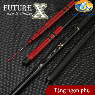 Cần câu tay carbon 5h future x - cần câu tay carbon, cần câu đơn, cần câu đài, carbon coắn made in thailan