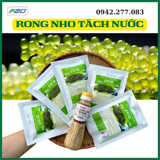 GIÁ SỈ 1kg {Tặng 1 Chai Xốt Mè} Rong Nho Tách Nước Khánh Hòa. Tách nước theo Công Nghệ Nhật Bản