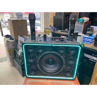 Loa kéo Mini Cao Cấp 9 đường tiếng - 2 Mic Hát Cực Hay