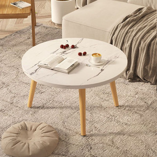  Bàn trà tròn sofa bệt bàn tròn cafe decor chân gỗ Cao Su tự nhiên G25  Nhiều mầu sắc  