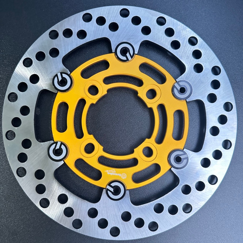 Đĩa thắng trước xe máy size 220mm 4 lổ đĩa, đa dạng kiểu cho xe wave ,Future, sirius ,Exciter 135