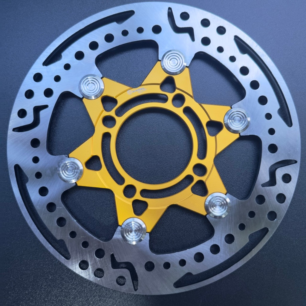 Đĩa thắng trước xe máy size 220mm 4 lổ đĩa, đa dạng kiểu cho xe wave ,Future, sirius ,Exciter 135