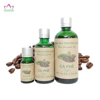 Tinh dầu cà phê thiên nhiên nguyên chất- xông phòng treo xe đuổi muỗi khử mùi làm nến thơm