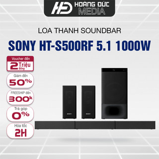 - dàn âm thanh soundbar sony ht-s500rf 5.1 1000w bảo hành chính hãng 12 tháng