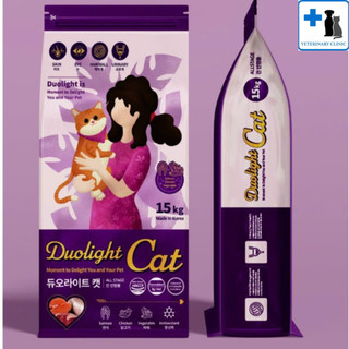 Hạt, thức ăn cho mèo DUOLIGHT CAT - túi chiết 1kg- Nhập khẩu Hàn Quốc