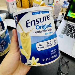 Sữa bột Ensure Original nutrition powder 400gr Mỹ mẫu mới