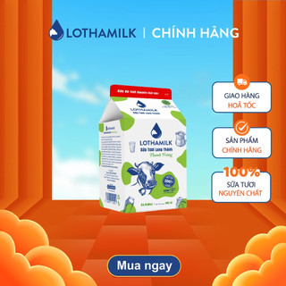 Sữa Tươi Thanh Trùng Lothamilk hộp 500ml