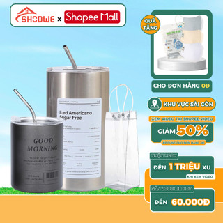 Cốc Giữ Nhiệt FAUGET, Ly Giữ Nhiệt Dung Tích 600ml Chất Liệu Inox 304 Giữ Nhiệt Từ 8-12 Giờ, Tặng Kèm Ống Hút Và Túi