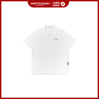 Áo Sơ Mi DirtyCoins Linen Cuban Shirt - White