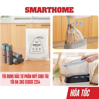 Túi Đựng Rác ECOCO Có Quai Xách Siêu Dai, Túi Rác Tự Phân Hủy, Túi Nilon Sinh Học VC23