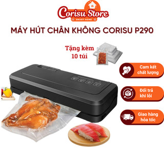 Máy hút chân không thực phẩm CORISU P290 lực hút mạnh, hàn tự động, thao tác đơn giản - Bảo hành 12 tháng