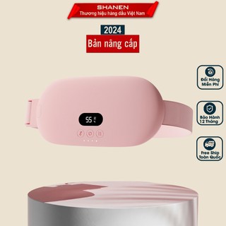 Máy massage bụng kinh chính hãng SHANEN, Giảm đau cực nhanh, Làm ấm bụng,tử cung, SHANEN OFFICIAL