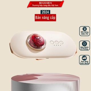 Máy massage bụng kinh SHANEN, Giảm đau nhanh, Làm ấm bụng cho phụ nữ đến kì, SHANEN OFFICIAL