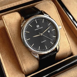 Đồng hồ nam cao cấp PABLO RAEZ 5869 dây da chống nước phong cách doanh nhân sang trọng CARIENT