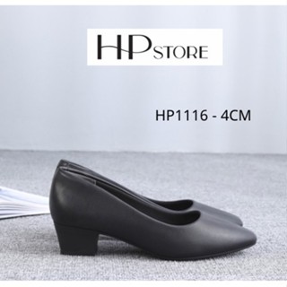  Giày Tiếp Viên  DA THẬT  Hàng Không Công Sở Văn Phòng Nữ Mũi Nhọn gót 3CM-4CM HP Store 