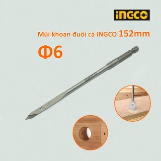 Mũi khoan đuôi cá INGCO - Mũi khoan gỗ đầu dẹp