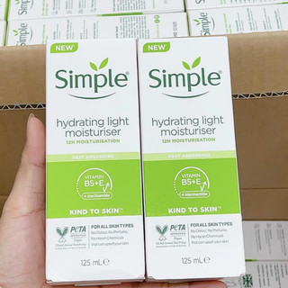 Lotion Dưỡng Da Simple Kind To Skin Hydrating Light Moisturiser