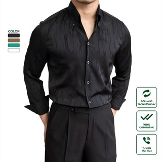  Áo Sơ Mi Nam Dài Tay Cao Cấp Harold Button Down Sinewy Đi Chơi Thoáng Khí, Thấm Hút Mồ Hôi, Co Giãn Chống Nhăn