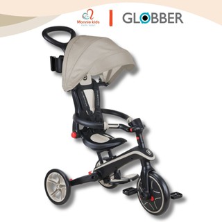 Xe đạp 3 bánh Globber Explorer Trike Foldable 4in1 cho bé 10M+, xe chòi chân 2 bánh - Monnie Kids