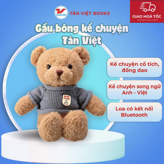 Gấu Bông kể chuyện chính hãng Tân Việt Books cho bé - MFC house