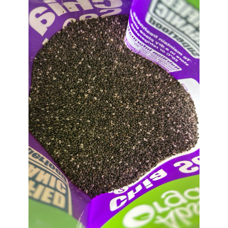 1kg Hạt chia sạch nguyên chất nấu sâm hạt chia sâm bí đao hạt chia sâm bông cúc hạt chia