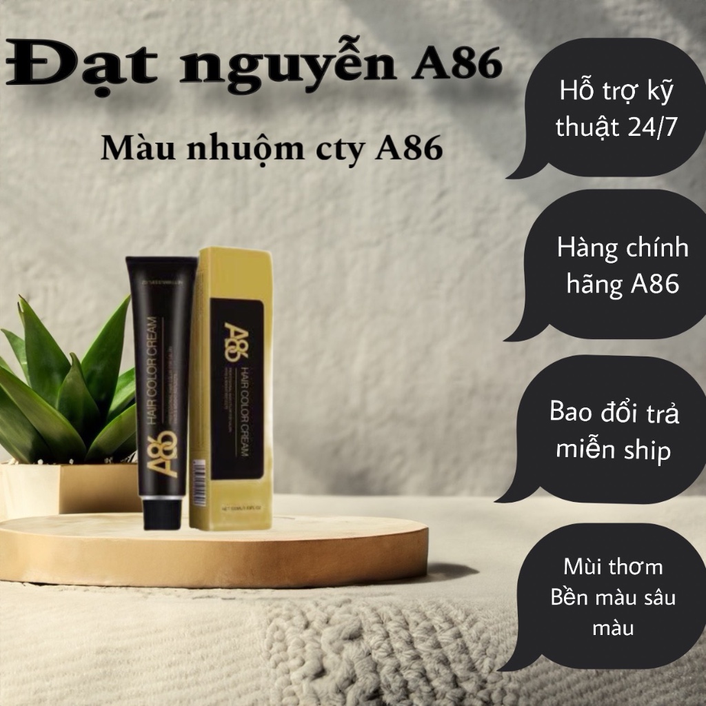 Màu nhuộm cân bằng A86 dung tích 100 ml sâu màu bền màu